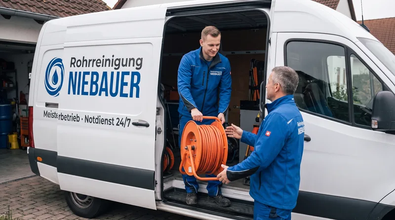 Equipment-Verladung in den Einsatzwagen